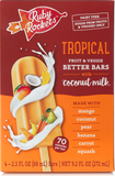 Tropical Fruit & Veggie Better Bars with Coconut Milk