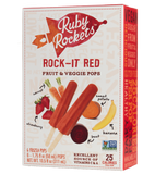 Rubyrockets.com Fruit & Veggie Pops Rock-It Red Frozen Pop